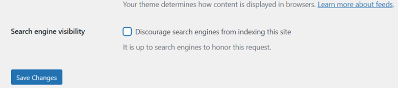 screenshot showing SEO implementation.
